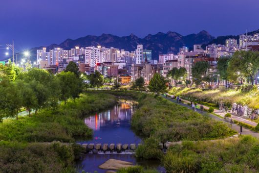 불광천 야경 / 사진=서울관광재단