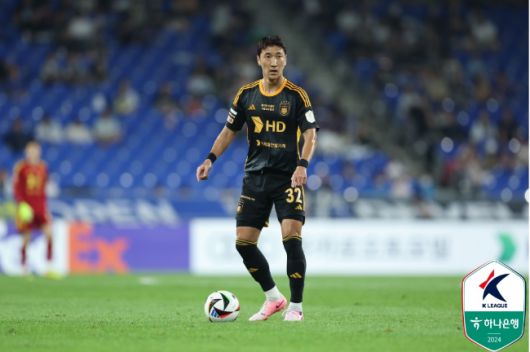 울산HD 미드필더 정우영. 사진=프로축구연맹