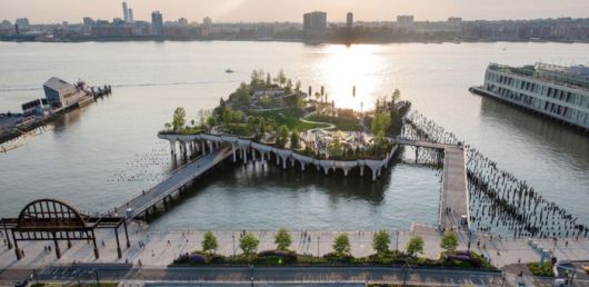 헤더윅이 설계한 뉴욕 ‘리틀 아일랜드’.