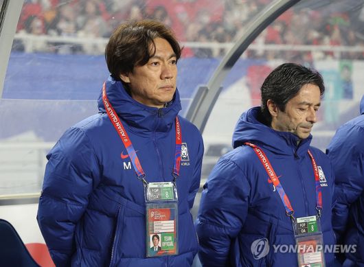 홍명보 축구대표팀 감독. [사진 = 연합뉴스]
