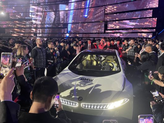 고성능 시험 차량인 ‘BMW 비전 드라이빙 익스피리언스’의 모습. [사진=안서진 기자]