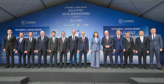 터키항공이 허브 이스탄불 공항에서 유럽 최초로 독립 활주로 3곳 운영을 시작했다. / 사진=터키항공