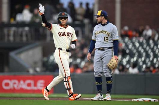 이정후는 이날 3안타 기록했다. 사진= Eakin Howard-Imagn Images= 연합뉴스 제공