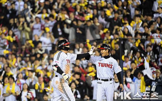 23일 잠실 NC전에서 맹활약을 펼친 김현수. 사진=천정환 기자