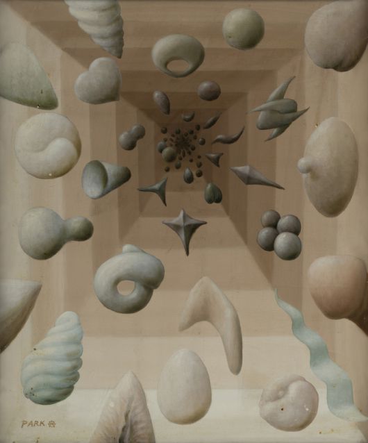 박광호 ‘음양(陰陽)Ⅰ’(1970). 국립현대미술관