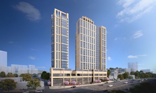 마포로4구역 제1지구 투시도. 서울시