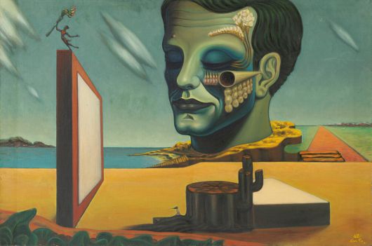 김영환 자화상 풍경 1962년작