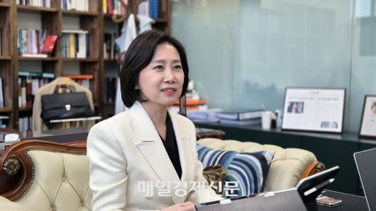 제21대 대통령 선거에 출마한 허은아 후보. [이상현 기자]