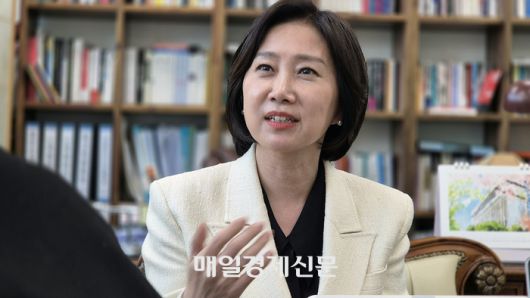 제21대 대통령 선거에 출마한 허은아 후보. [이상현 기자]