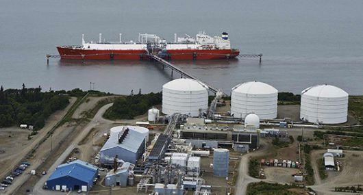 미국 내 최대 천연가스 수출기지였던 알래스카의 케나이 LNG 터미널