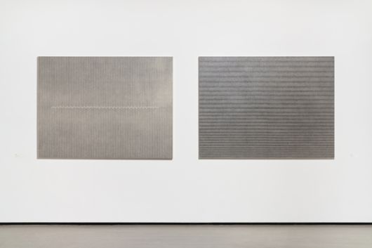 김범중의 ‘Coherence’(2024·왼쪽)와 ‘Threshold’(2025). 김종영미술관