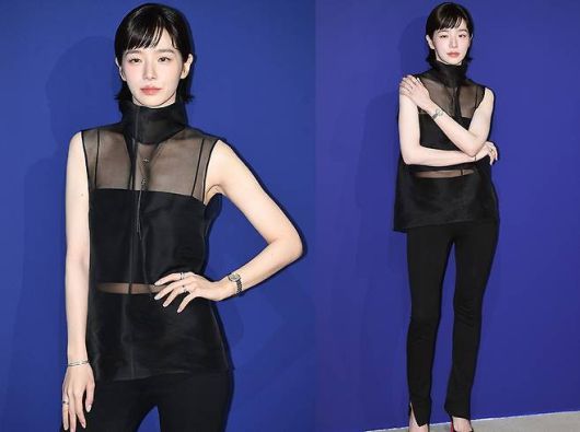 박규영이 단정하지만 강렬한 존재감으로 레드카펫을 물들였다. 사진=천정환 기자