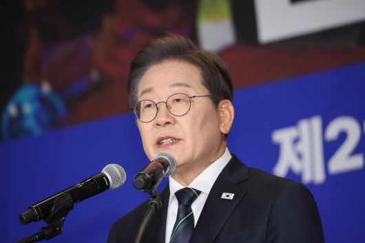 이재명 더불어민주당 대선 후보. [사진 = 연합뉴스]