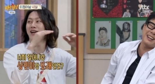 JTBC ‘아는 형님’ 어린이날 특집이 방송된 3일, 예상치 못한 한마디에 현장은 웃음으로 물들었다. 이날 방송에는 11세 트로트 신동 이수연이 출연해 이상민과의 유쾌한 ‘세대차 인터뷰’를 만들었다. 사진=‘아는형님’ 캡처