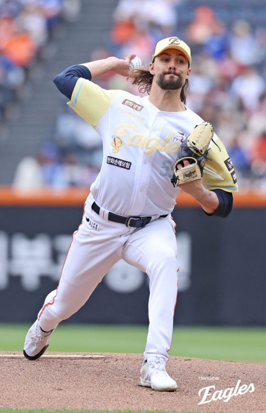 한화 와이스는 5일 대전 삼성전에서 승리투수가 됐다. 사진=한화 제공