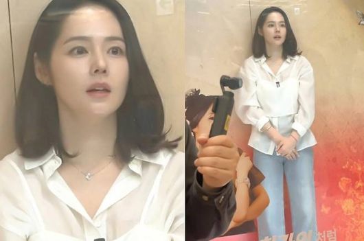 한가인이 오랜만에 SNS를 통해 감각적인 데일리룩을 선보였다.사진=한가인 SNS