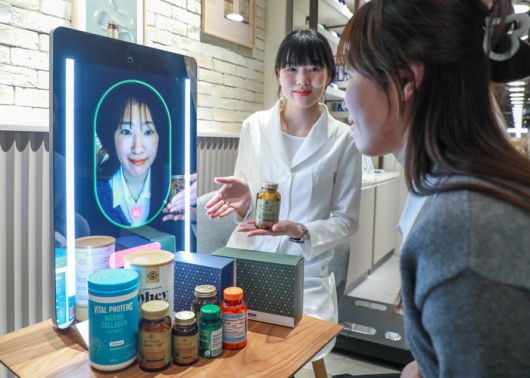 현대백화점 목동점 지하2층에 문을 연 토탈 헬스케어 전문 매장 ‘네슬레 헬스사이언스 스토어’ 모습.[사진제공=현대백화점]