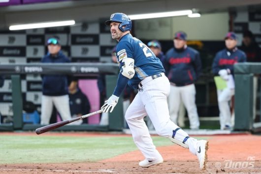 NC 데이비슨은 7일 수원 KT전에서 맹타를 휘둘렀다. 사진=NC 제공