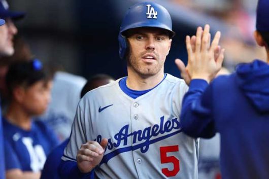 프리먼은 이날 팀 공격을 이끌었다. 사진= Getty Images/AFP= 연합뉴스 제공