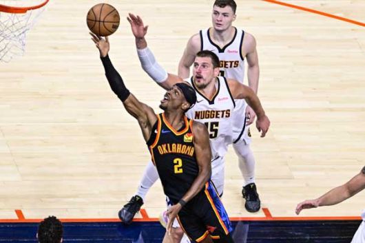 오클라호마시티는 덴버를 크게 이겼다. 사진=  EPA= 연합뉴스 제공