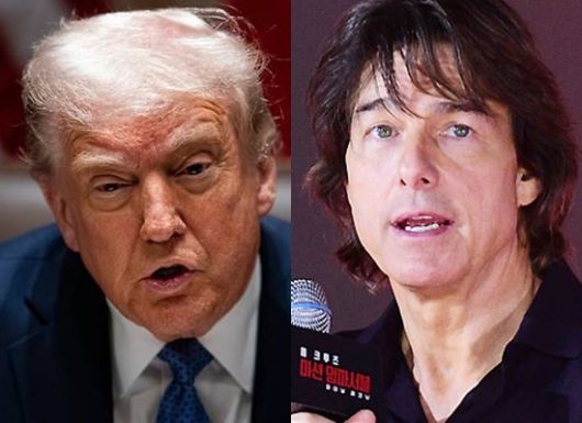 美 도널드 트럼프 대통령·톰 크루즈. 사진 I 연합뉴스, 유용석 기자