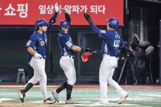 천재환은 최근 불방망이를 휘두르고 있다. 사진=NC 제공