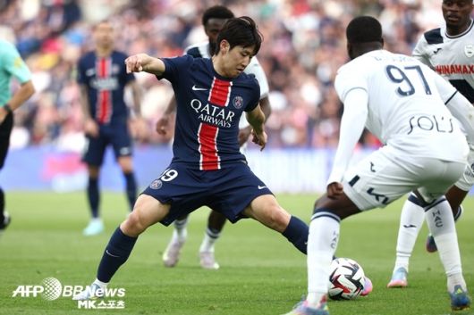 이강인. 사진(프랑스 파리)=ⓒAFPBBNews = News1