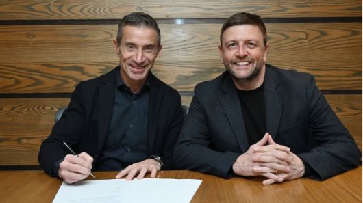 안드레아 베르타(왼쪽). 사진=아스널 공식 홈페이지