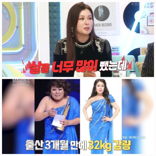 홍지민은 특유의 폭발적인 가창력과 쿨한 입담을 뽐냈다.사진=KBS2‘불후의 명곡’캡처