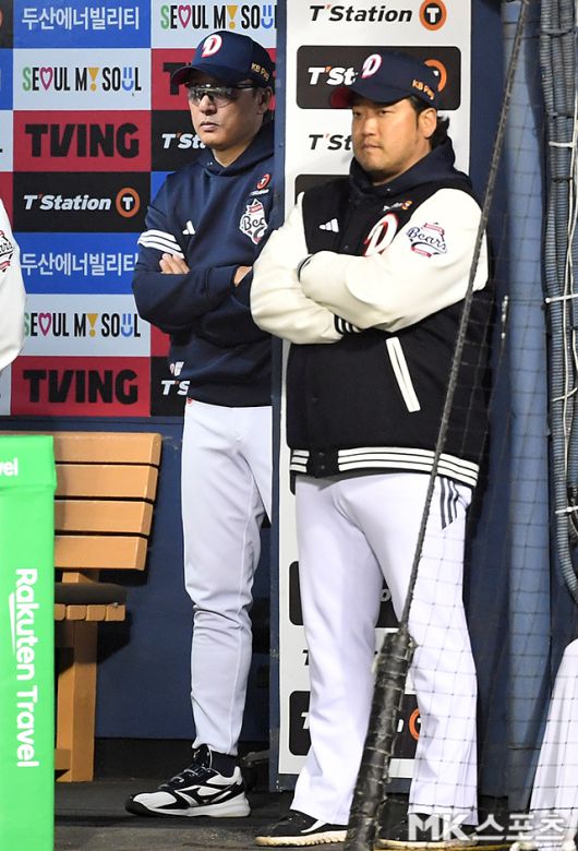 두산을 이끄는 이승엽 감독. 사진=천정환 기자