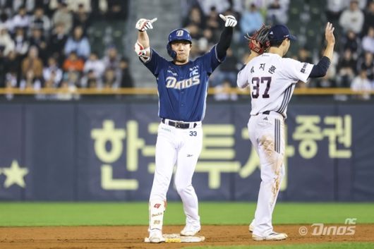 최근 쾌조의 타격감을 과시 중인 한석현. 사진=NC 제공