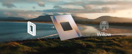 지난해 12워 구글이 공개한 양자 칩 윌로우. 구글