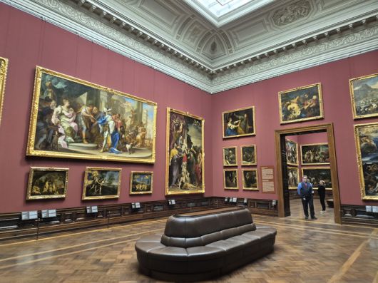 츠빙거 고전 회화 갤러리 내부 모습. ©김슬기