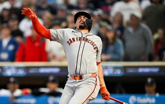 아다메스는 2번에서 6번 타자로 내려갔다. 사진= Getty Images/AFP= 연합뉴스 제공