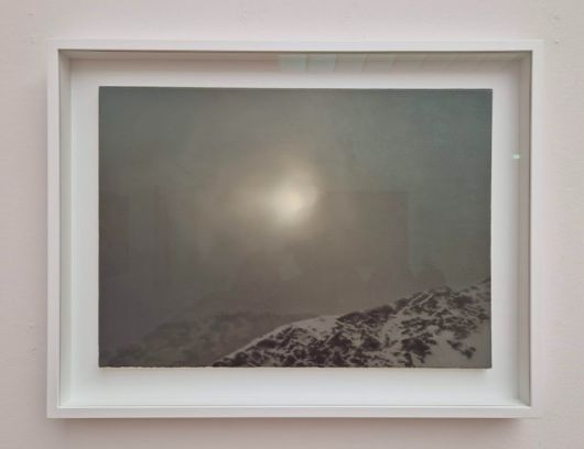 자연의 숭고함을 그린 프리드리히를 연상시켰던 게르하르트 리히터 [Davos (468-1)], 1981 ©김슬기