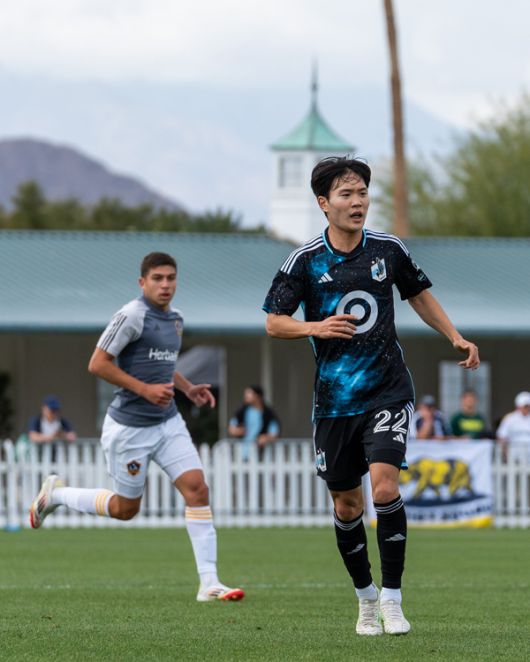 미네소타 유나이티드 정호연. 사진= 미네소타 유나이티드 SNS