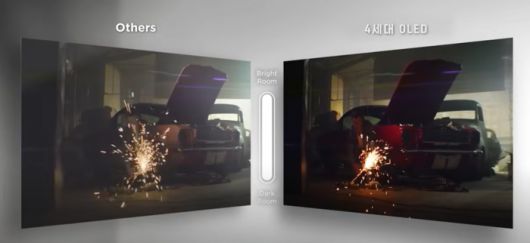 4세대 OLED. [사진출처 = LG디스플레이]