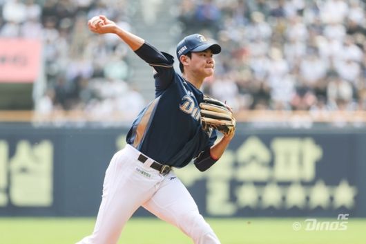 NC 김주원은 14일 인천 SSG전에서 호수비를 선보였다. 사진=NC 제공