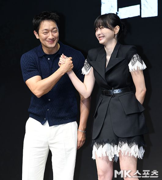 14일 오전 디즈니+의 오리지널 시리즈 ‘나인 퍼즐’의 제작발표회가 열렸다. 사진=천정환 기자