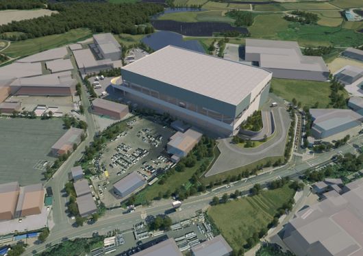 안성 CDC 물류센터 조감도[사진 출처=KR산업 홈페이지 갈무리]