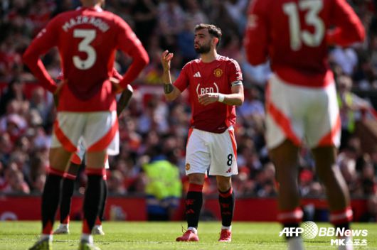 UEFA 유로파리그 결승전은 올 시즌 맨유의 유일한 희망이다. 맨유의 UEL 결승전 ‘키 플레이어’로 꼽히는 브루노 페르난데스. 사진=AFPBBNews=News1