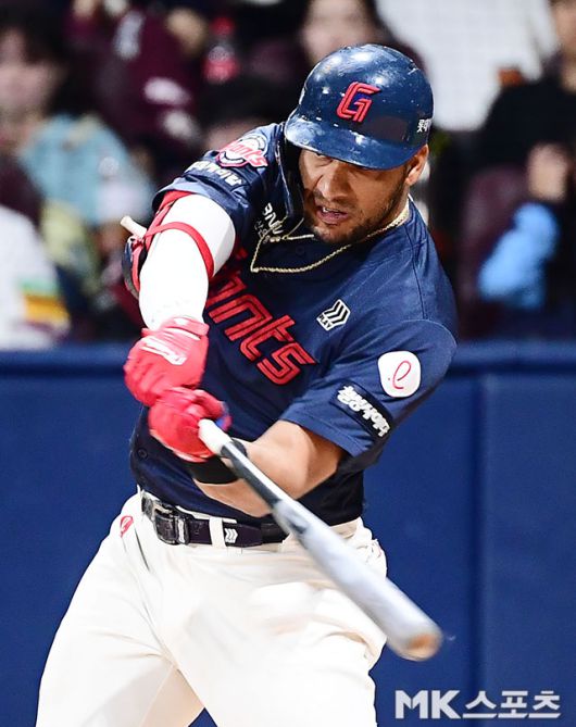 레이예스는 15일 광주 KIA전에서 분전했다. 사진=김영구 기자