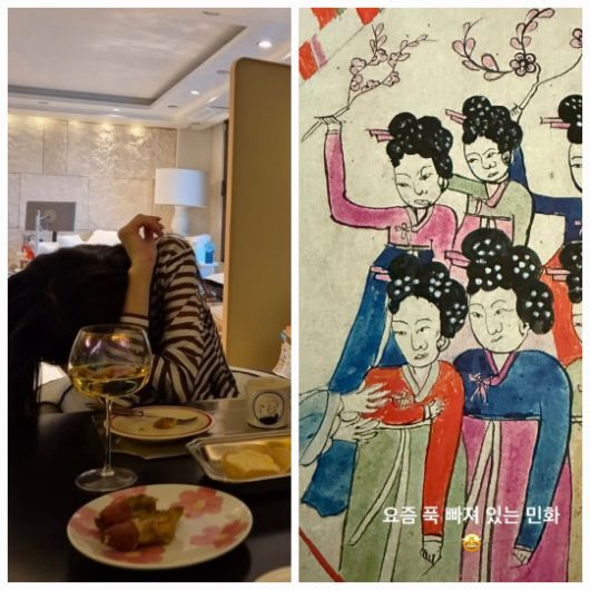 고전 화첩 속 인물들의 표정에서 MBTI를 상상할 만큼, 몰입도 높은 취향을 공유했다.사진=고현정 SNS