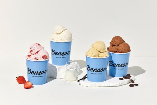 벤슨 클래식 라인 4종. [사진제공=베러스쿱크리머리]