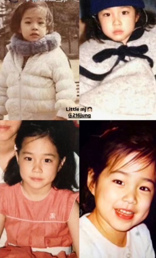 이민정은 유치원생 시절부터 점점 자라나는 모습이 그대로 담겨 있어 보는 이들에게 깊은 여운을 남겼다.사진=이민정 SNS