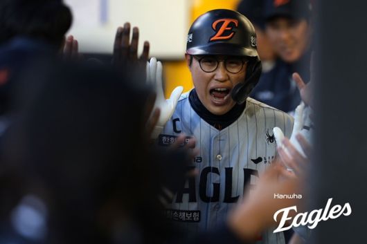 채은성은 20일 울산 NC전에서 결승포를 때려냈다. 사진=한화 제공