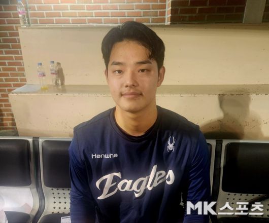 20일 울산 NC전이 끝나고 만난 문동주. 사진(울산)=이한주 기자