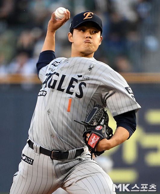 올 시즌 가파른 성장세를 보인 문동주. 사진=천정환 기자