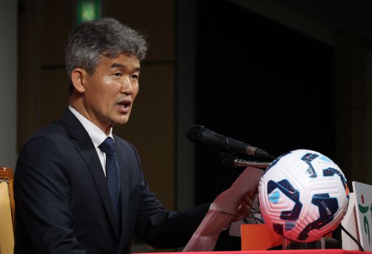 대한축구협회 김승희 전무이사. 사진=연합뉴스