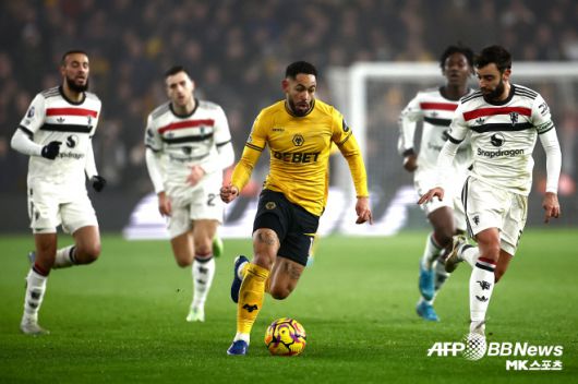 마테우스 쿠냐. ‘스카이스포츠’ 애덤 베이트 기자는 “쿠냐는 ‘로봇처럼 뛰는 걸 선호하지 않는다”며 “쿠냐는 필드 위에서 자유를 원한다”고 말했다. 이어 “때론 즉흥적이고 예측할 수 없지만, 바로 그게 팬들을 설레게 만드는 쿠냐의 매력”이라고 했다. 사진=AFPBBNews=News1